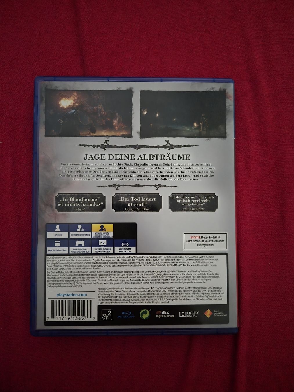 Sony Jeux: Bloodborne (PS4) – Neuf (Voir description) à Wabern par konbini 1