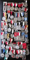 45x Schützen-Medaille 1950  45x Médaille de tir années 1950