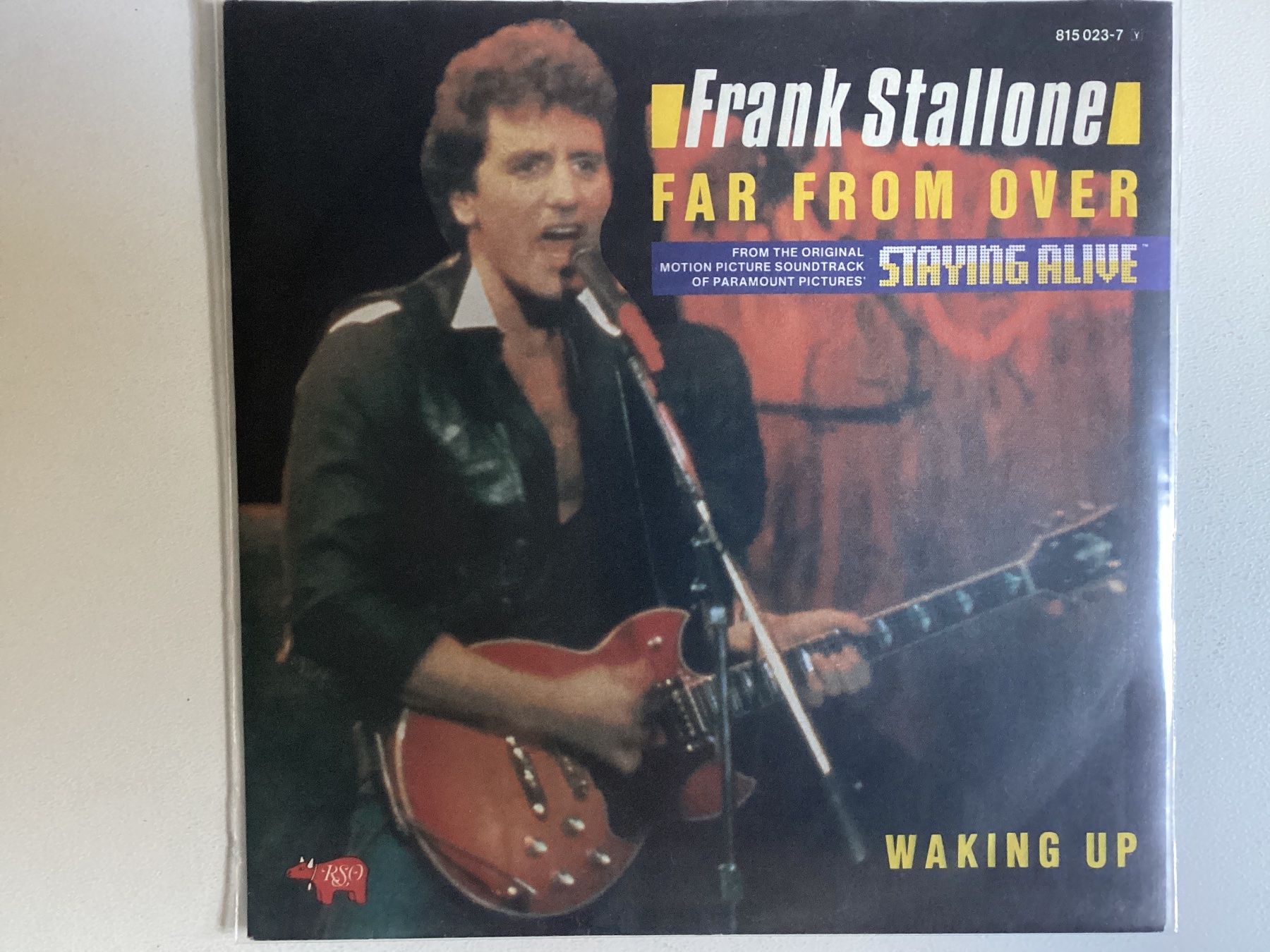 Dischi in vinile: Frank Stallone Single - Far From Over / Walking Up – Usato da Gutenswil venduto da Hamzian