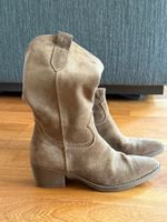 Wildleder Stiefel Cowboyboots