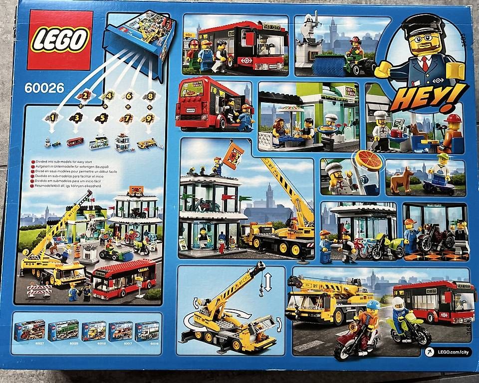 Kit di costruzioni: Lego City 60026 Stadtzentrum – Usato da Trimmis venduto da pamamiga 1