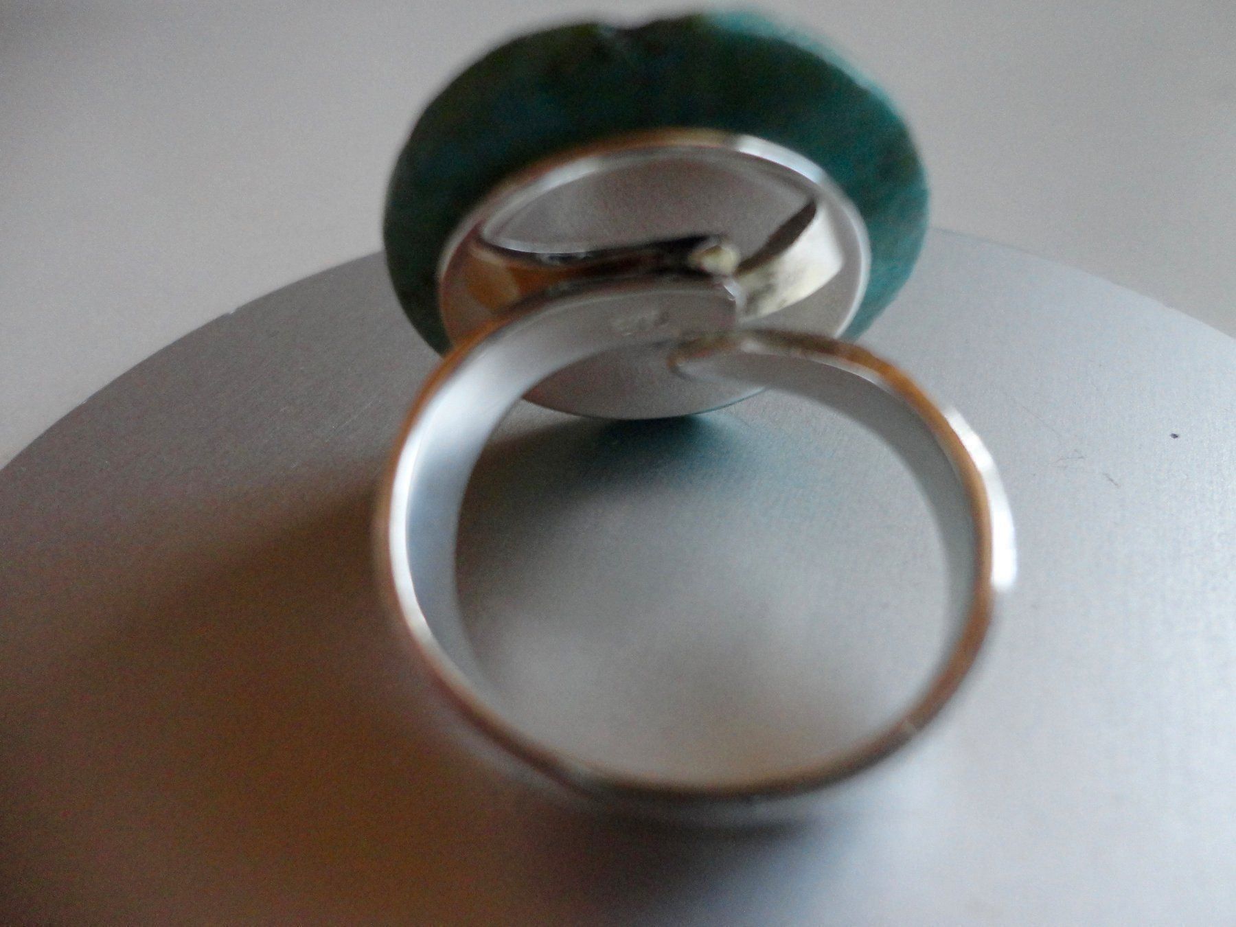 Anelli: Ring Türkis,Hämatit 925silber – Nuovo (secondo la descrizione) da Biberist venduto da tl-schmuck 5