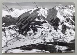 Klosters, 1250 m, Blick vom Gotschnatgrat auf Klosters