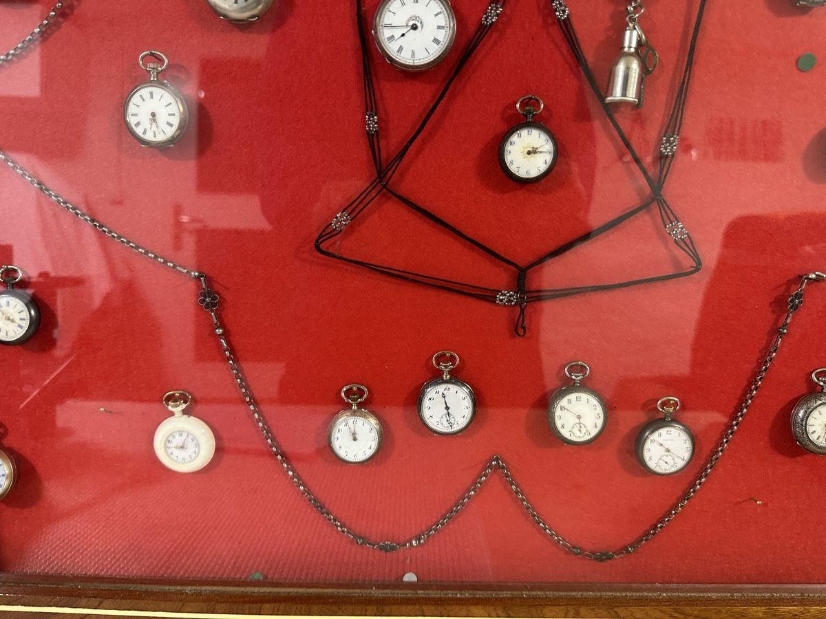 Orologi: Taschenuhren in Rahmen – Difettoso da Solothurn venduto da MarF11 5