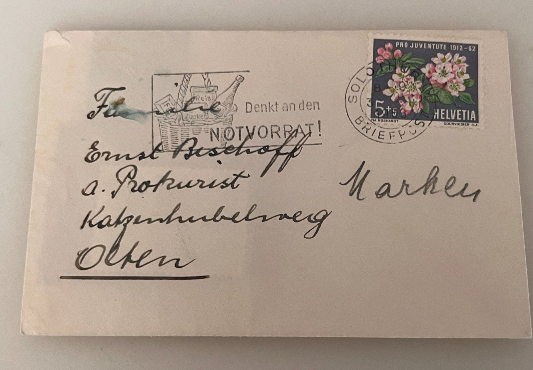 Tous les timbres: Briefe Pro Juventute 1962 – D'occasion à Riva san vitale par abd_p86k