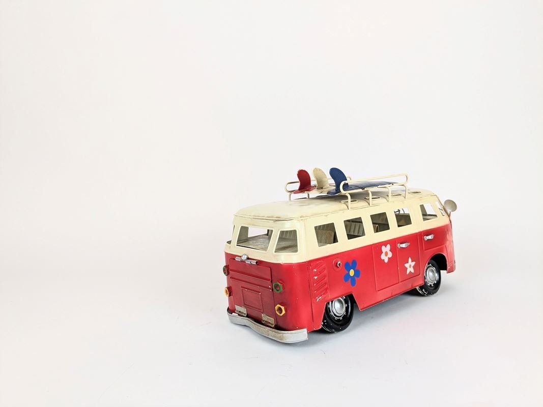 Volkswagen Modellautos: Deko VW-Bus aus Blech – Gebraucht aus Thun von Restwert_Thun 3
