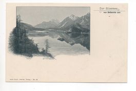 DER SILSERSEE v. Bellavista, signiert Simon Tanner