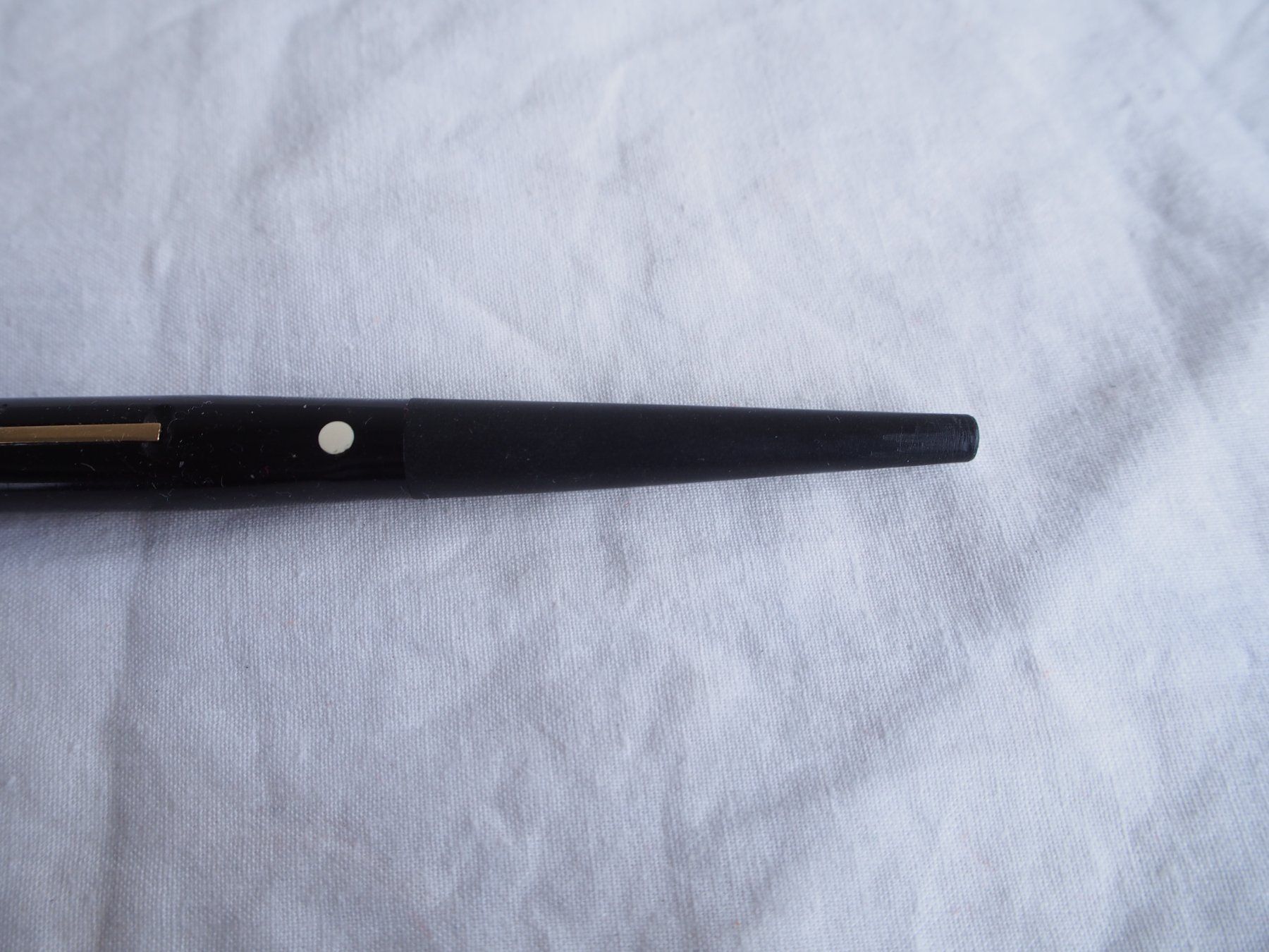 Penna & Evidenziatori: Sheaffer stylo de bureau, résine noire. 1930 – Usato da Meyrin venduto da SRkaem 2