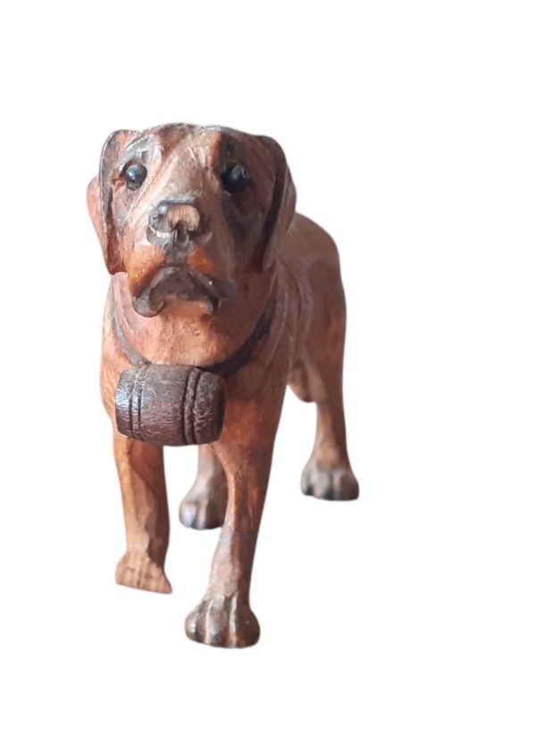 Sculture & Statue: Brienz Schnitzerei Bernhadiner – Usato da Mörschwil venduto da antiksalon 1