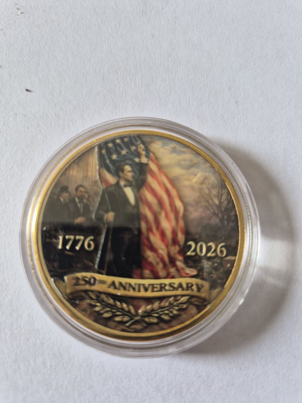 Tutti le monete: pièce commémorative 250 ans USA – Nuovo (secondo la descrizione) da Senèdes venduto da hen_fw8b 1