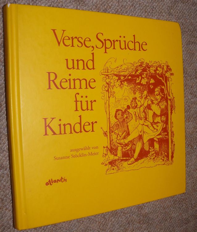 Verse, Sprüche und Reime für Kinder Kaufen auf Ricardo