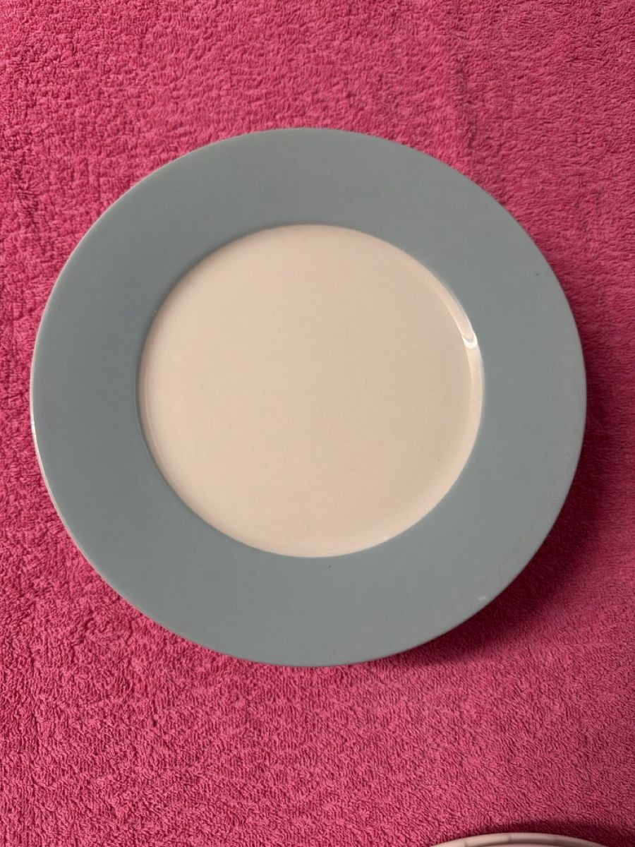 Ikea Piatti: 6x Ikea 365+ Teller, hellblau, Susan Pryke Design – Usato da Strengelbach venduto da Dory