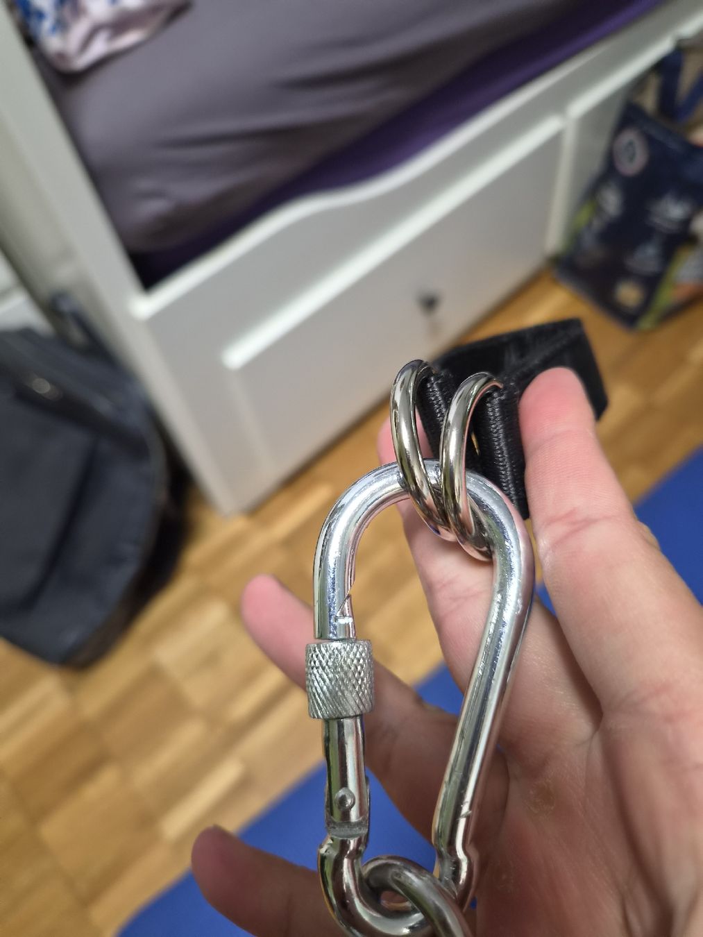 Pareti & prese d'arrampicata: Freeloop Klimmzug Griff Kugeln, neuwertig, 8 cm – Nuovo e nell'imballaggio originale da Bassersdorf venduto da Sport_4_life 4