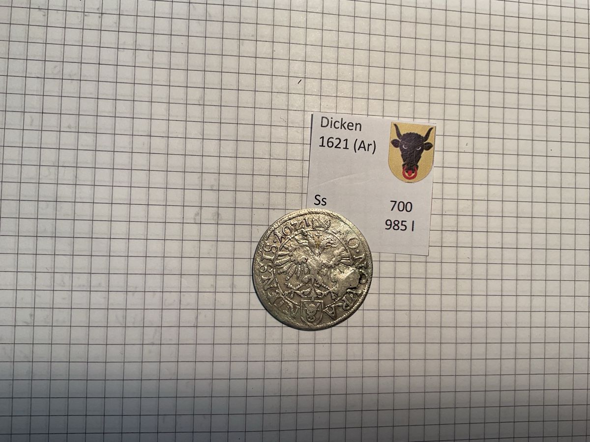 Alle Münzen: Schweizer Silber Münze Uri – Gebraucht aus Ursenbach von tho_8s6p