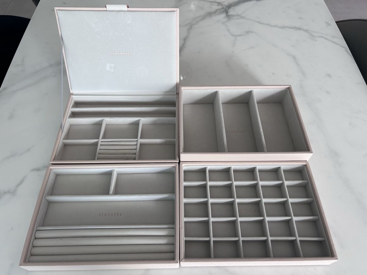 Transportkisten: Stackers Schmuckbox Rosé – Gebraucht aus Niederrohrdorf von Ricardo8006 1