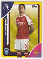 2026 Topps Premier League Gabriel Magalhães Yellow Parallel