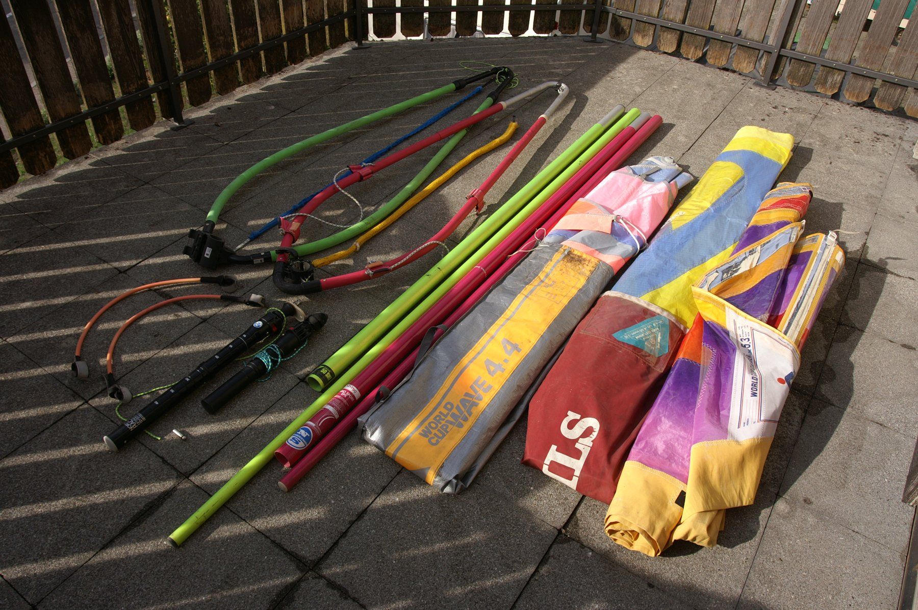 Surfboards & Schwimmbrette: Windsurfausrüstung Surfbrett Windsurfing SUP – Gebraucht aus Jona von hope37 2