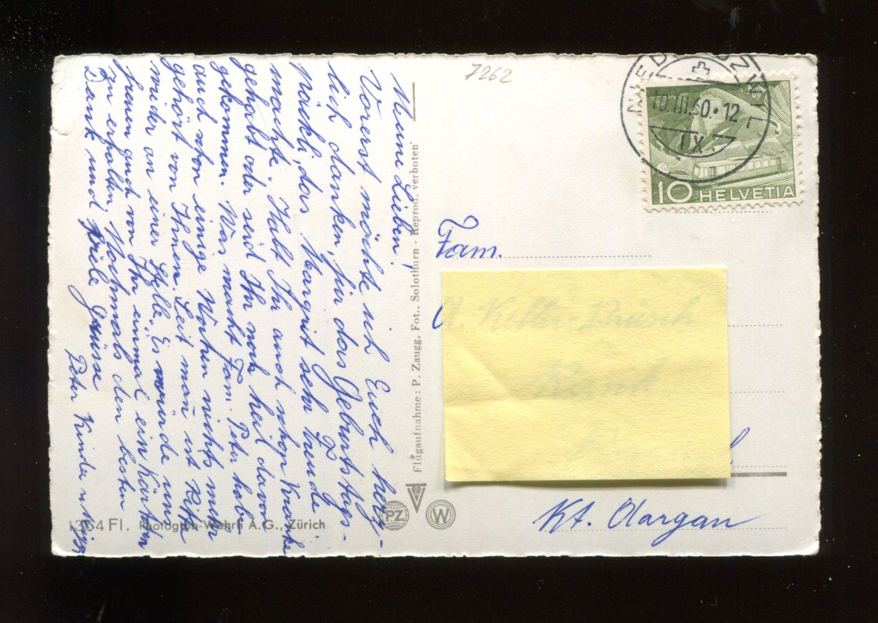 Cartoline postali: Olten – Usato da Aarau venduto da Elmaar41 1