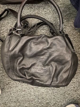 Handtasche Leder schwarz Liebeskind Berlin guter Zustand