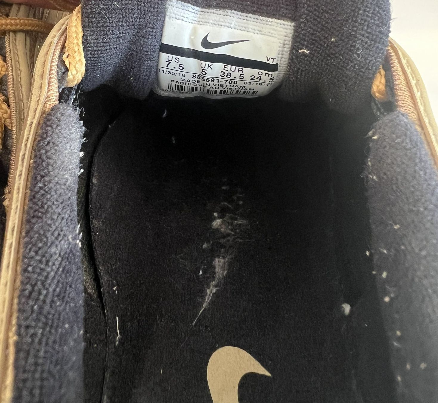 Nike Scarpe da uomo: Nike Air Max 97 OG Metallic Gold – Usato da Bülach venduto da deinmica 5