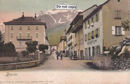 Airolo   TI   e Ristorante GOTTHARD    um 1900