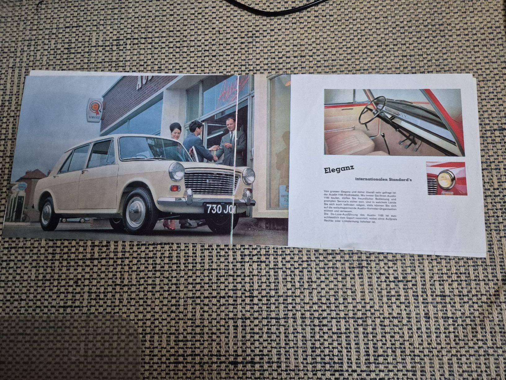 Austin Documenti: Austin 1100 Prospekt  – Difettoso da Frutigen venduto da Timowyssen 2