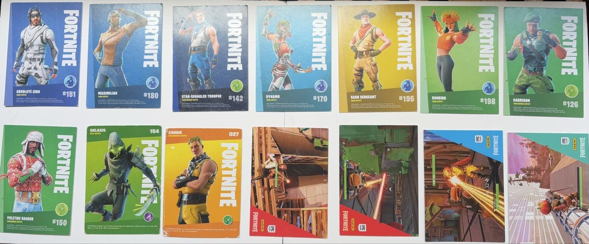 Karten: 14 Fortnite Karten – Gebraucht aus Basel von JM_Cards 1