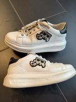 Karl Lagerfeld Sneaker, Grösse 38, Weisses Leder, Top!