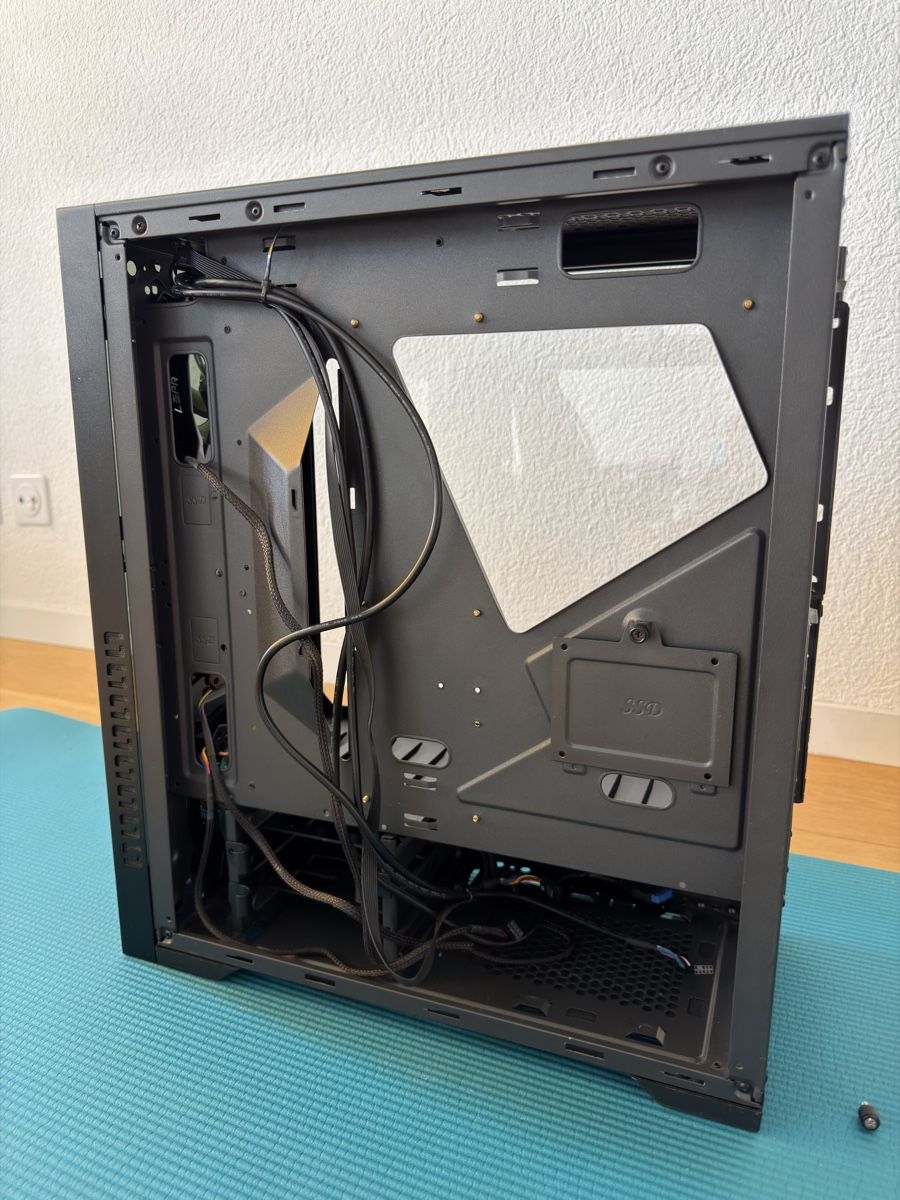 Gehäuse: PC Gehaeuse mit Glasfront schwarz – Gebraucht aus Zollikofen von cedi52 3