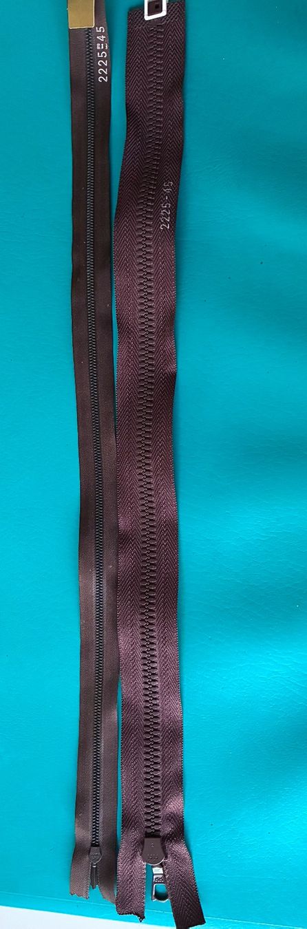Riri Tessuti: Reissverschlüsse braun 45 cm – Nuovo e nell'imballaggio originale da Triesen venduto da Einstein011 1