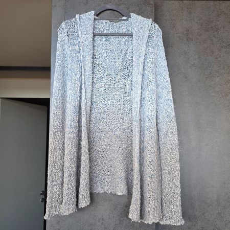 🐸 NILE SCHÖNE KAPUZENJACKE STRICKJACKE DUSTER CARDIGAN M