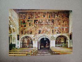Ak Bellinzona Innenansicht Kirche Madonna delle Grazie 1975