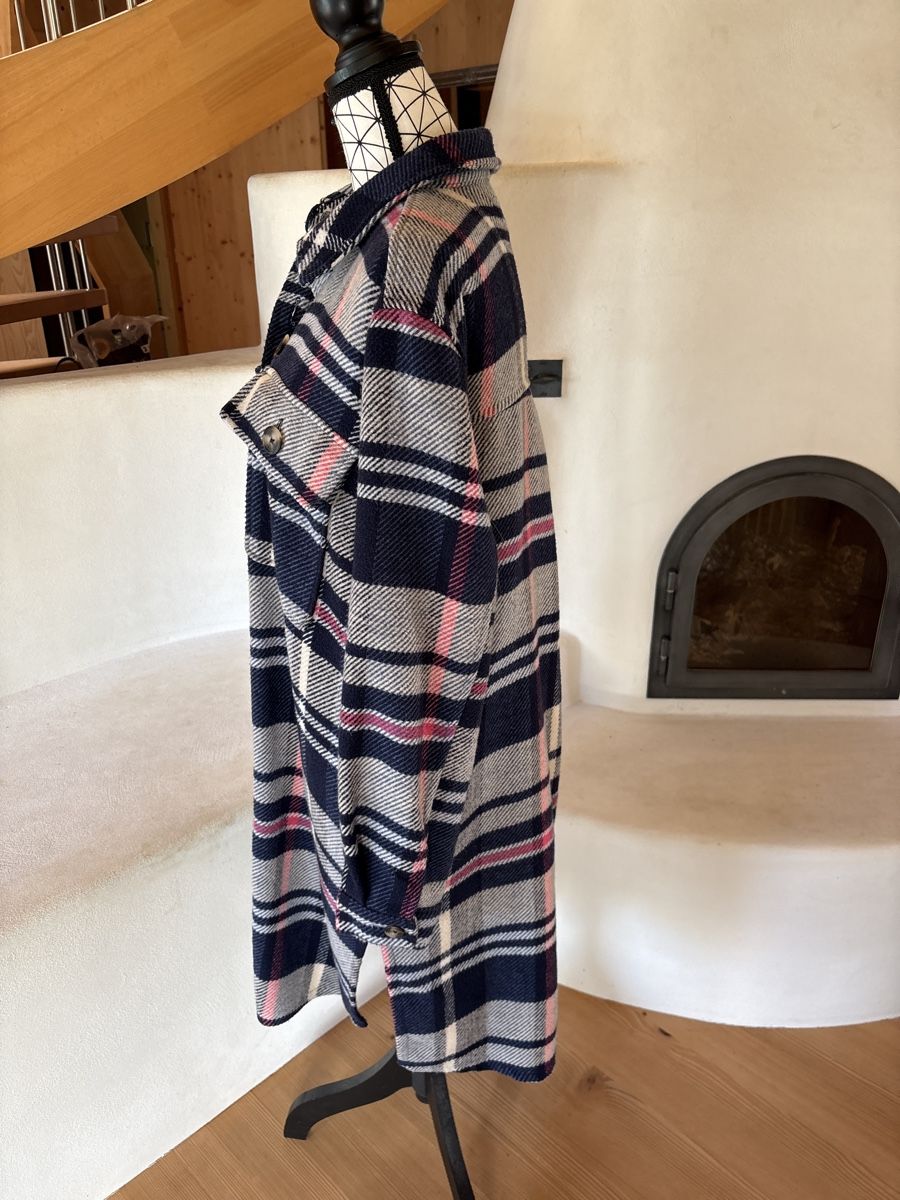 C&A Mäntel: Woolmantel / Overlay Karo – Gebraucht aus Môtier (Vully) von Iljos 1