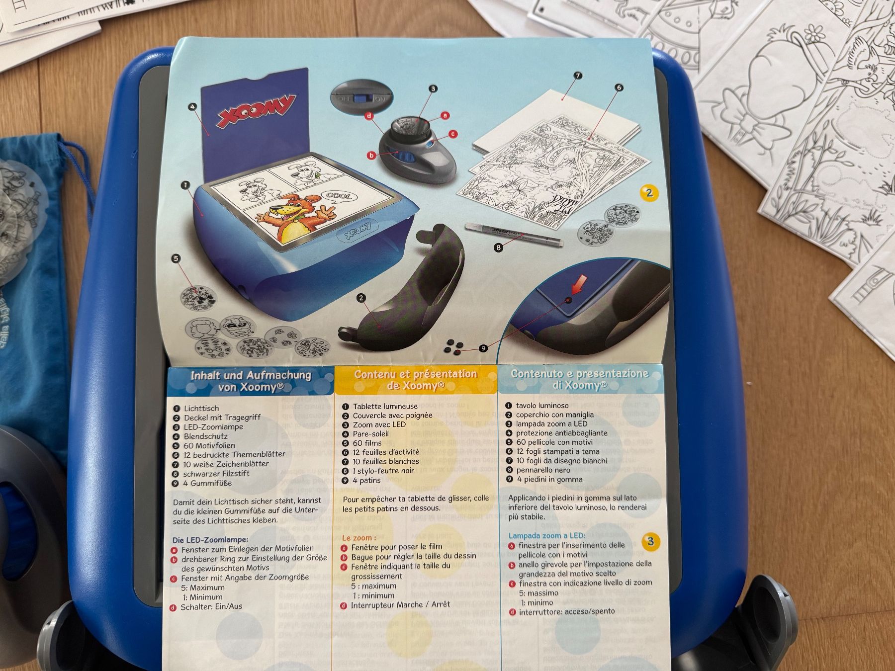 Ravensburger Giochi: Xoomy / Comic Zeichenkoffer – Usato da Reiden venduto da Lowrider71 4