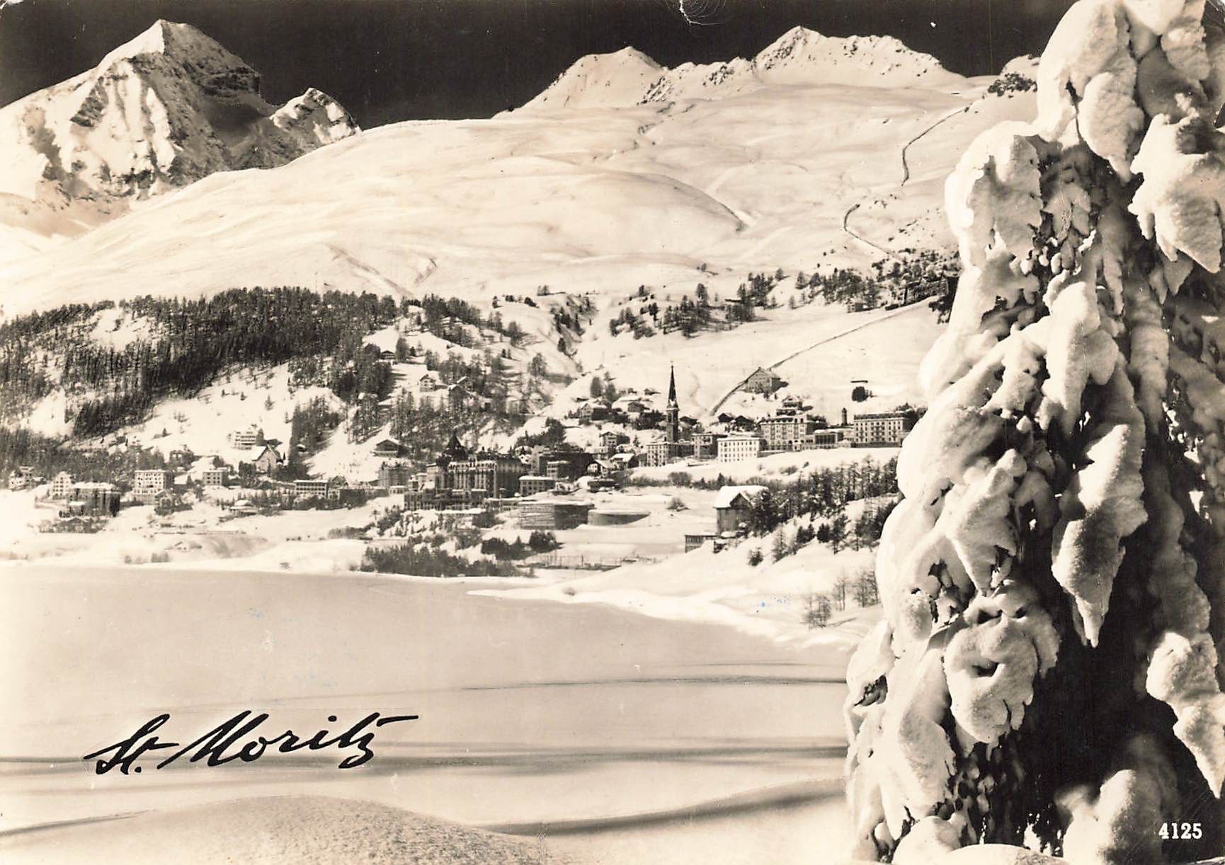 Ansichtskarten: St Moritz  G – Gebraucht aus Biasca von Blenio71