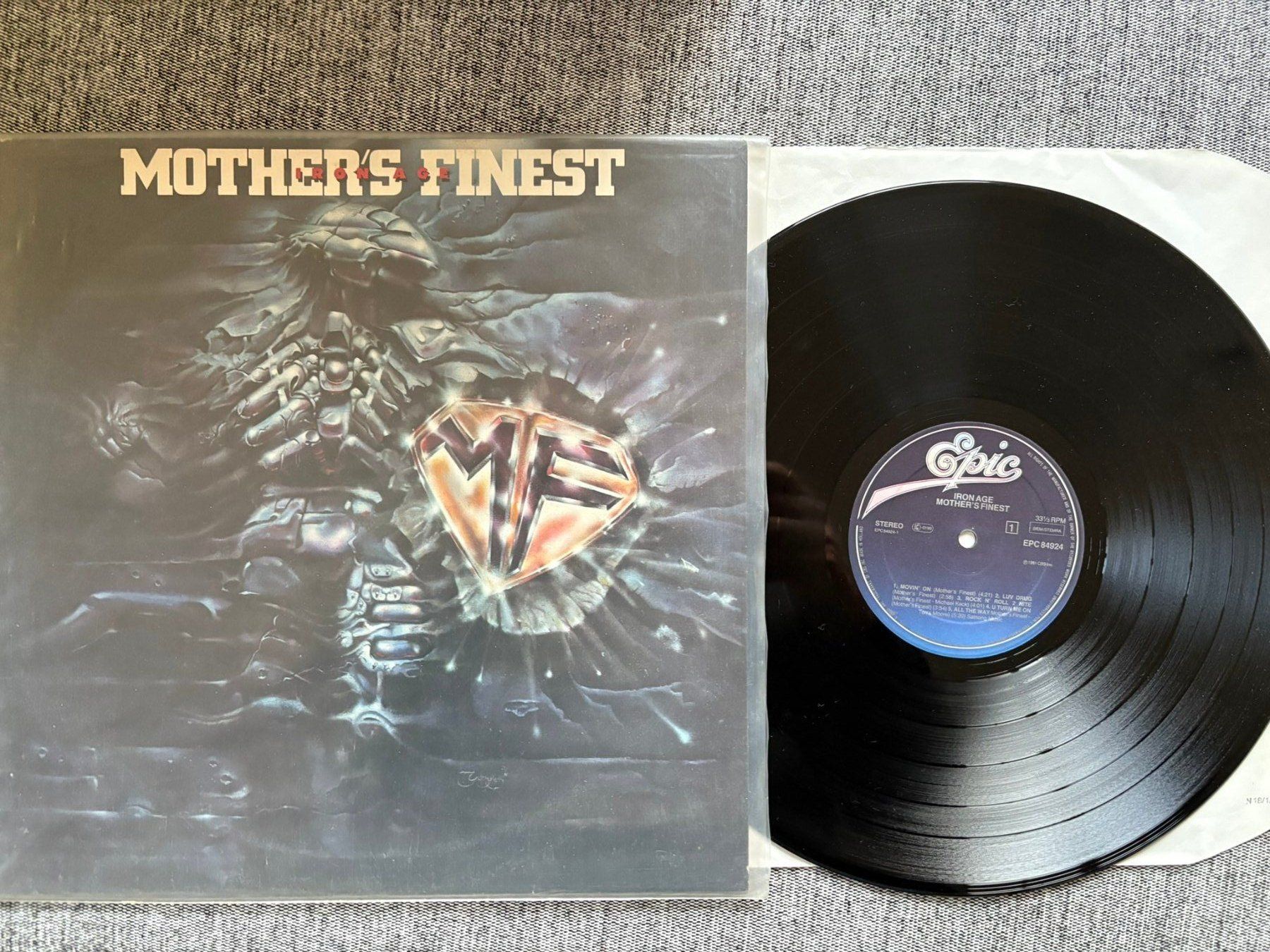 Dischi in vinile: Mother's Finest - Iron Age - EU - 1981 – Usato da Zofingen venduto da Bigron