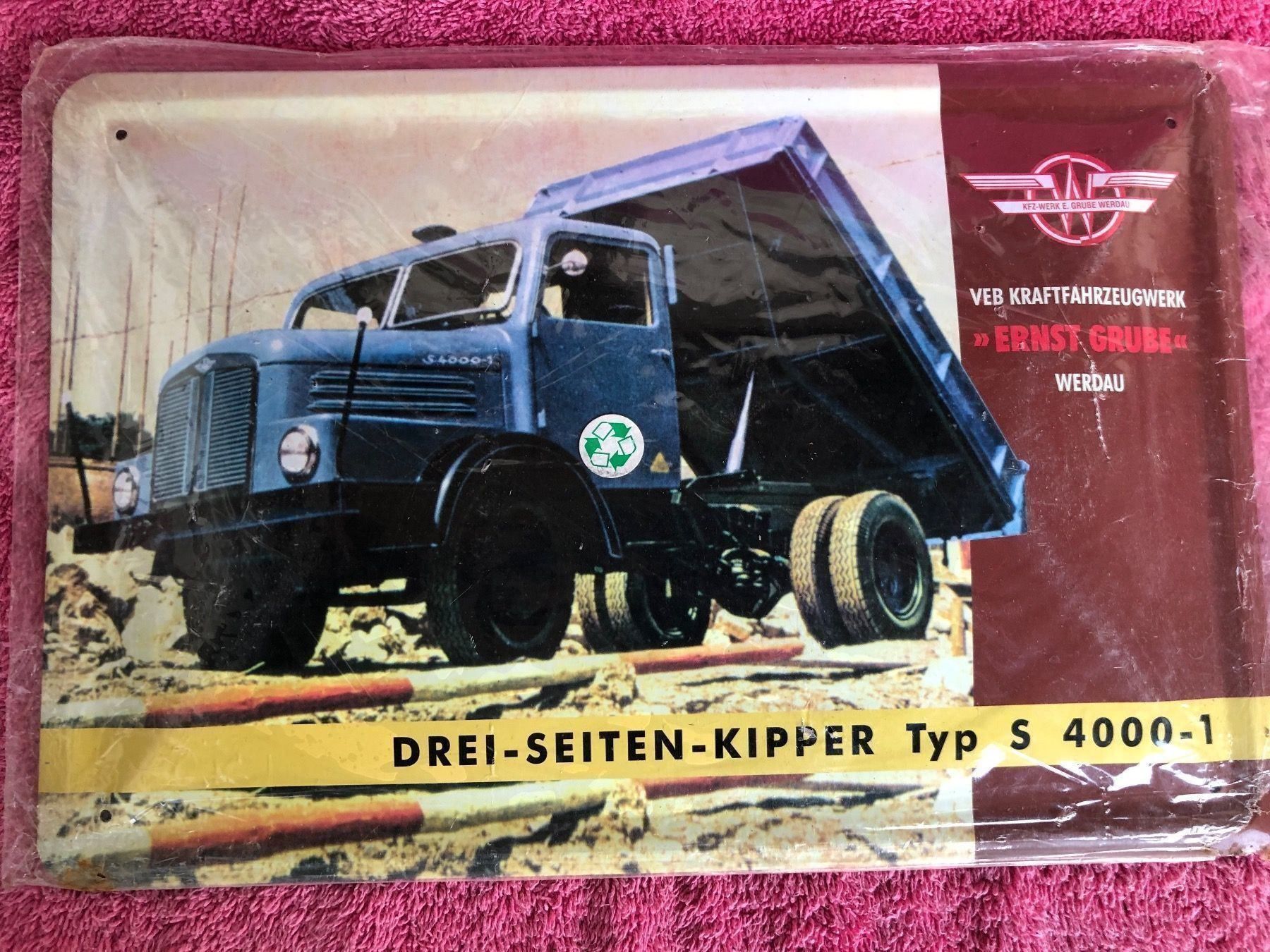 Insegne: Lkw Oldtimer classic diesel kipper – Nuovo (secondo la descrizione) da Reinach AG venduto da rares75