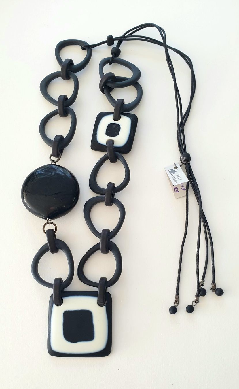 Murano Ketten: Design Collier mit  Millefiori Muranoperlen - Neu – Neu und originalverpackt aus Uetikon am See von Coralreef 2