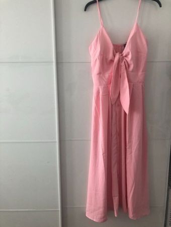 Sommer Kleid NEU! SHEILAY Maxikleid in Rosa Gr. 38