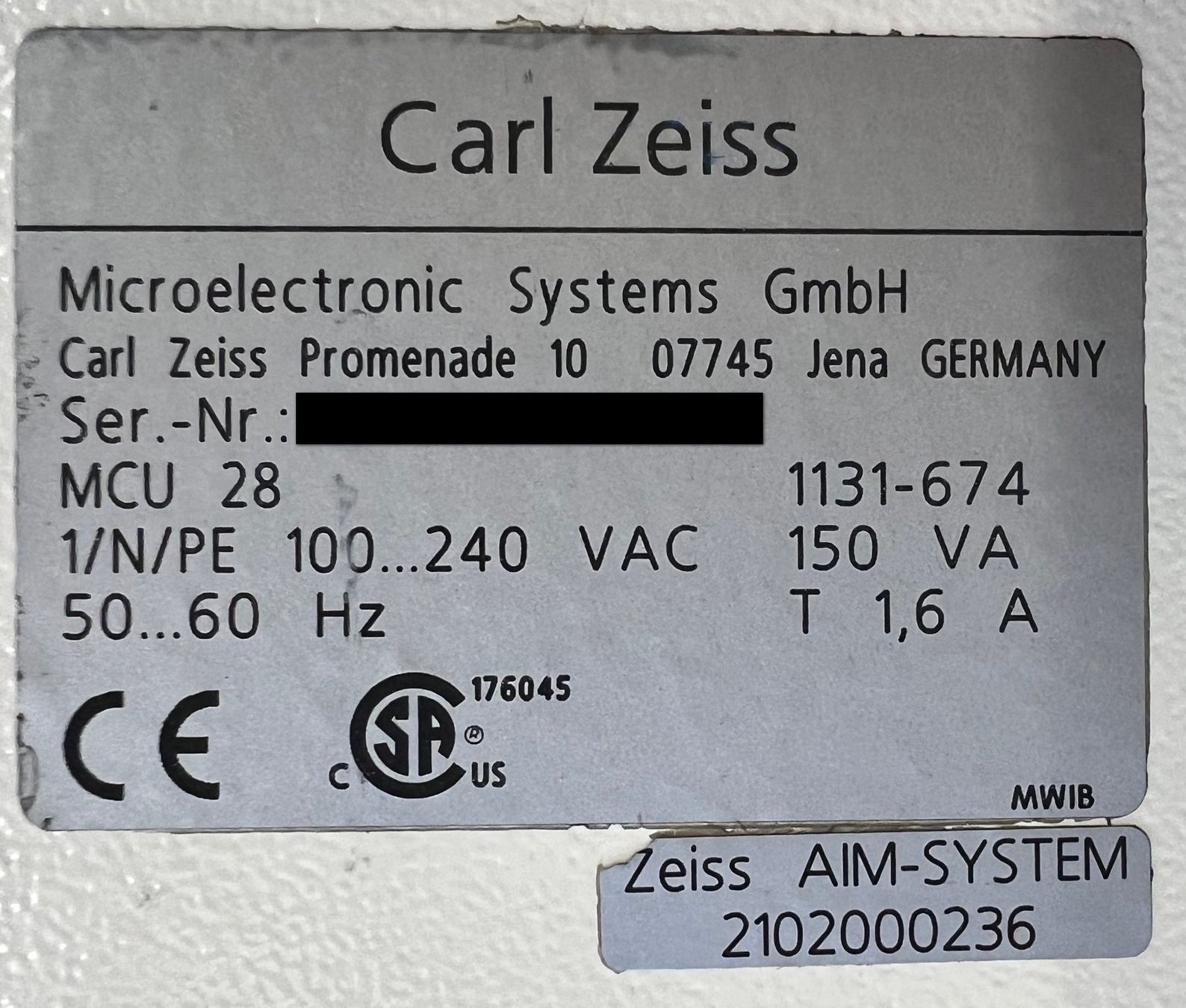 Accessori da laboratorio: Zeiss MCU 28 X/Y Stage Controller mit Stage und Joystick – Usato da Niederdorf venduto da LeptonAG_Labor 5