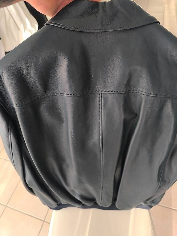 Jacken: Bally Lederjacke Dunkelblau XL – Gebraucht aus Wangen ZH von Tusch20 2