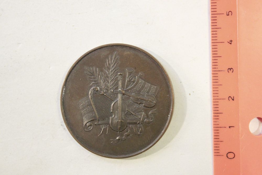 Médaille François Arago - Perpignan 1886 - Projet Fontinal - 29mm 7.25g - XIXème