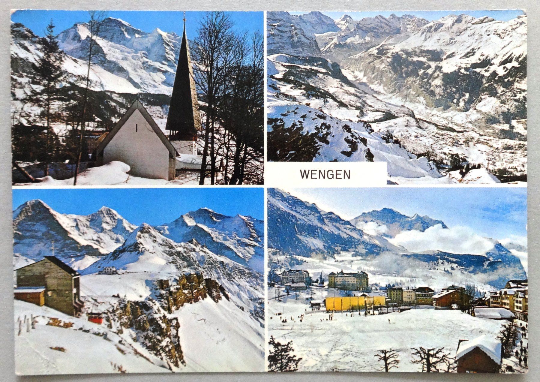 Cartes postales: Wengen – D'occasion à Fétigny par Billy2miny