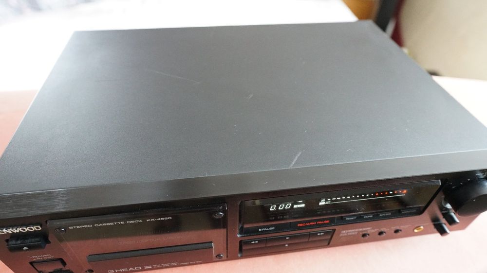 Platine Cassette Kenwood KX-4520 - 3 Têtes - Dolby B C HX Pro - Testée