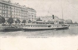 Genève (GE) Bateau Salon auf dem Genfersee Boot schiff