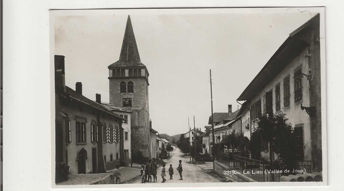 Cartoline postali: Le Lieu ,Valée de Joux – Usato da Spiez venduto da Niesen20