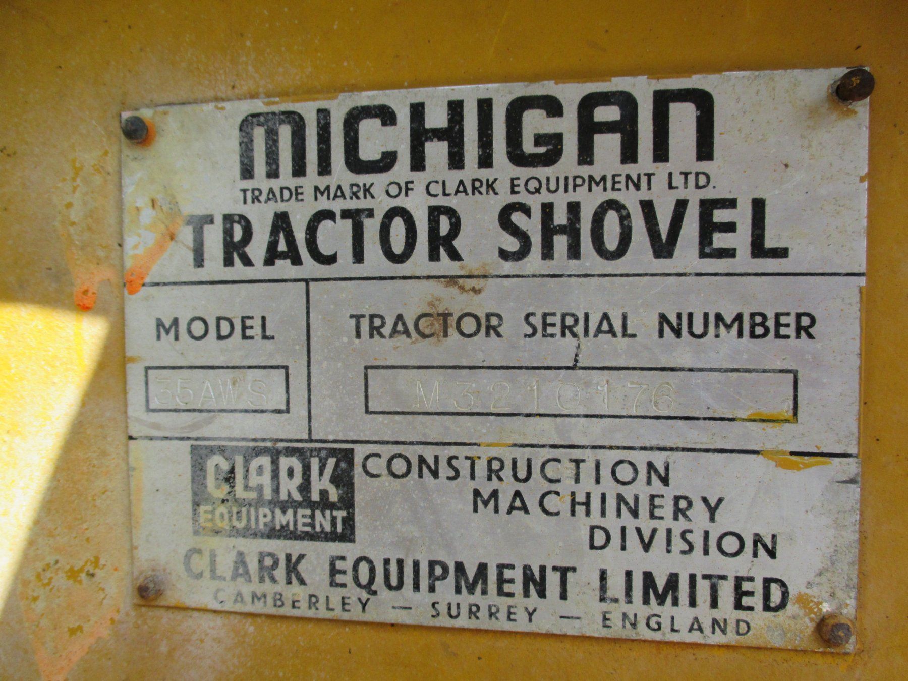 Tutte le macchine: Pneulader Radlader Michigan 35A – Difettoso da Oberhallau venduto da Gibraltar01 4
