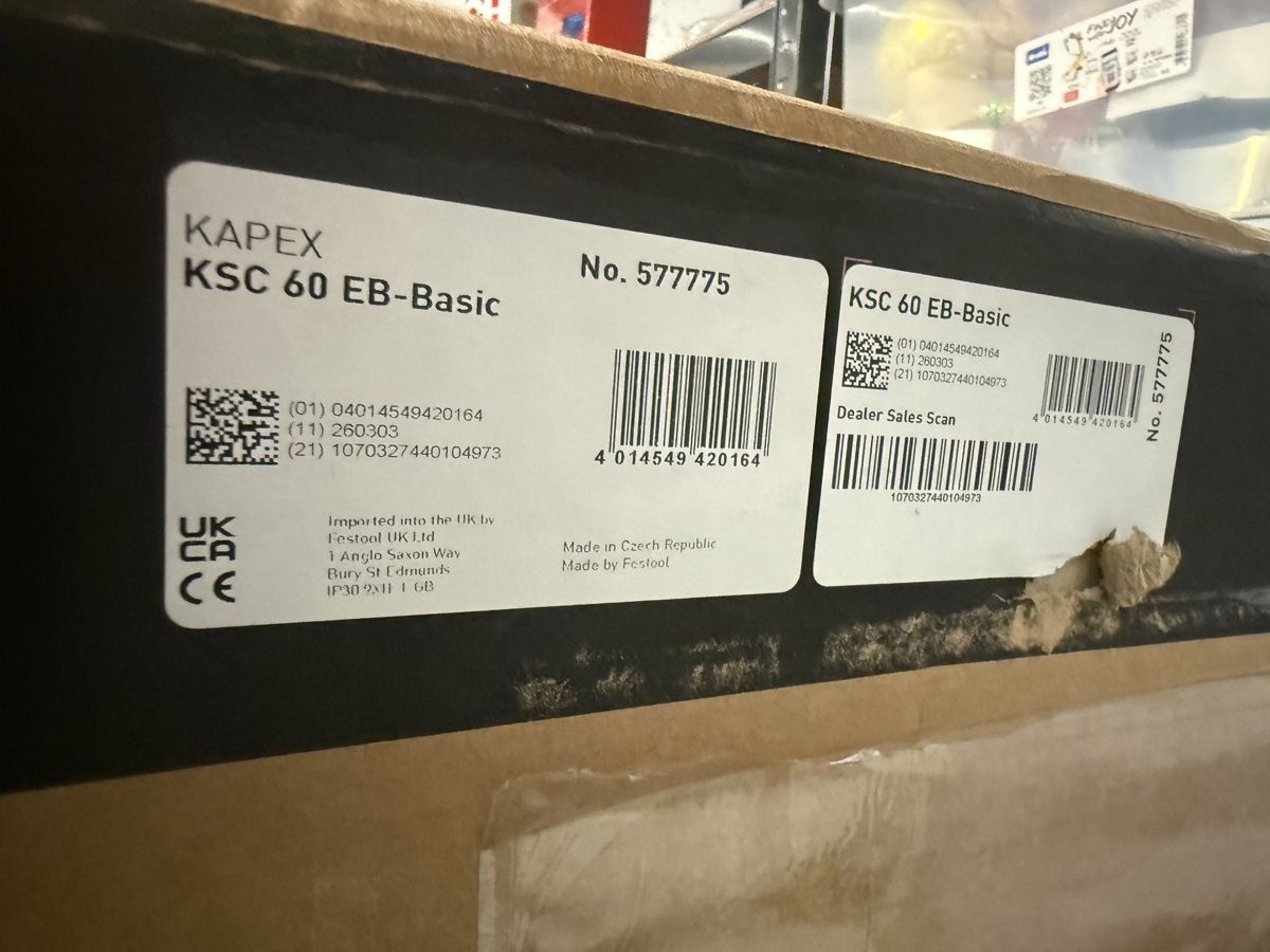Festool Tutte le macchine: Festool Kapex – Nuovo e nell'imballaggio originale da Wil SG venduto da man_x78p 2