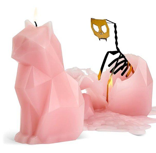 Kerzen: Bougie PyroPet originale - Chat squelette - NEUVE! – Neu und originalverpackt aus Nyon von Asheeka 5