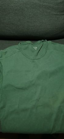 T-Shirt C&A Slim Fit Herren Grösse M dunkelgrün guter Zust.